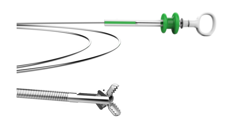 Disposable Biopsy Forceps with Alligator Teeth