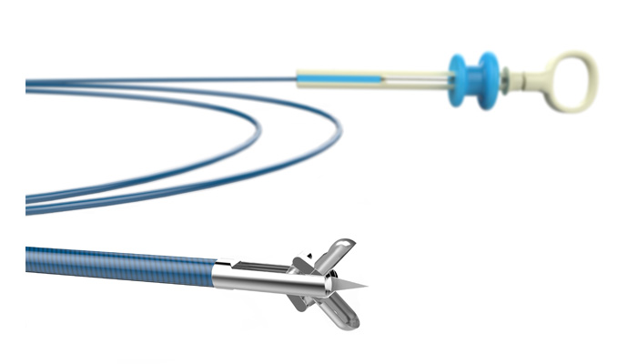 Disposable Biopsy Forceps withspike, coated