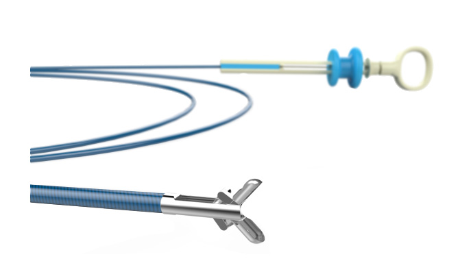 Disposable Biopsy Forceps coated, without spike